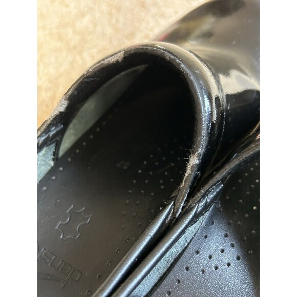 Dansko Shoes Women's Size (37) 6.5 Black Professional Clogs Shoes - Picture 8 of 12